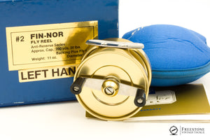 Fin-Nor - No. 2 Anti-Reverse Fly Reel - LHW