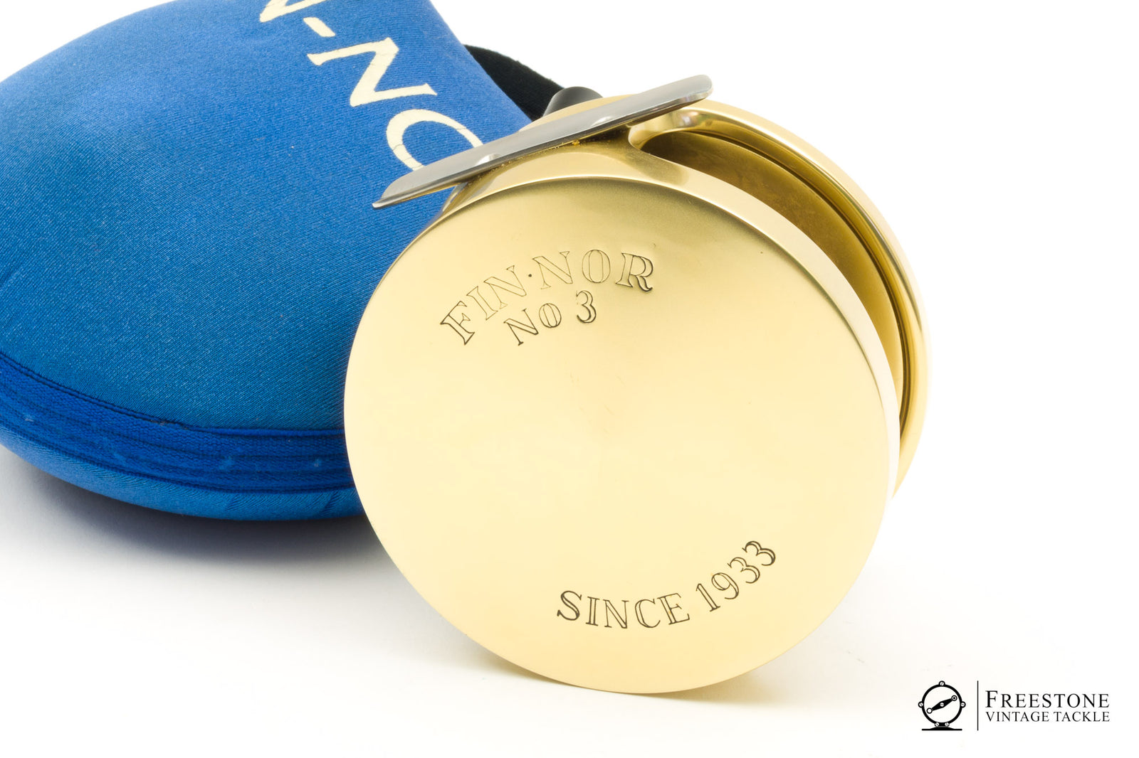 Fin-Nor - No. 3 Anti-Reverse Fly Reel - LHW