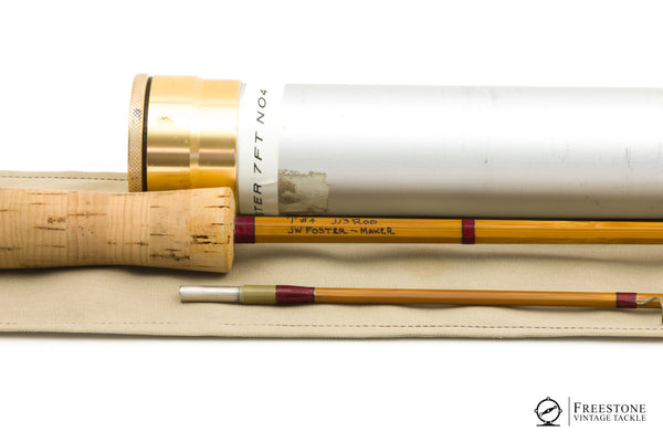 Foster, J.W.- 7' 2/1 4wt 8-sided Bamboo Rod - Freestone