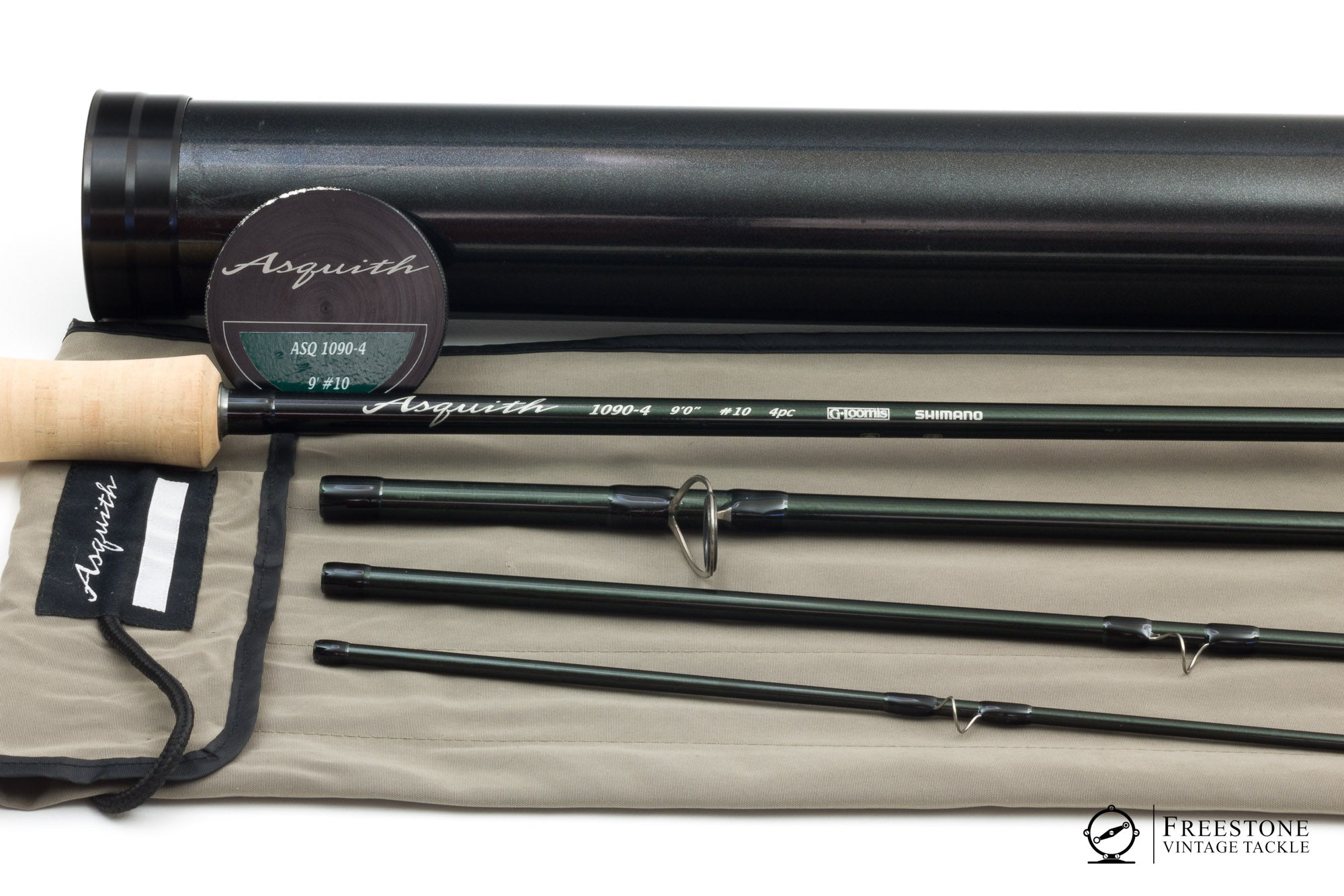 G. Loomis - Asquith 9' 4pc 10wt Graphite Rod - Freestone Vintage Tackle