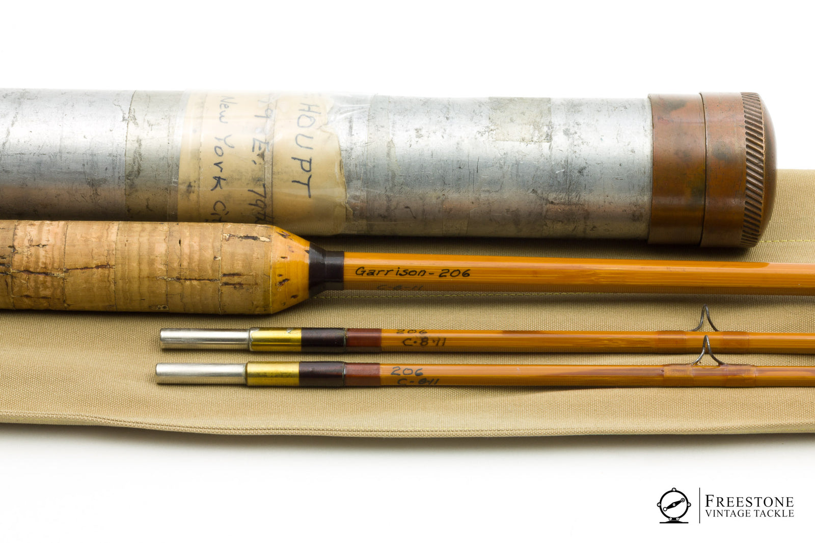 Garrison, Everett - Model 206, 8' 2/2 5wt Bamboo Rod