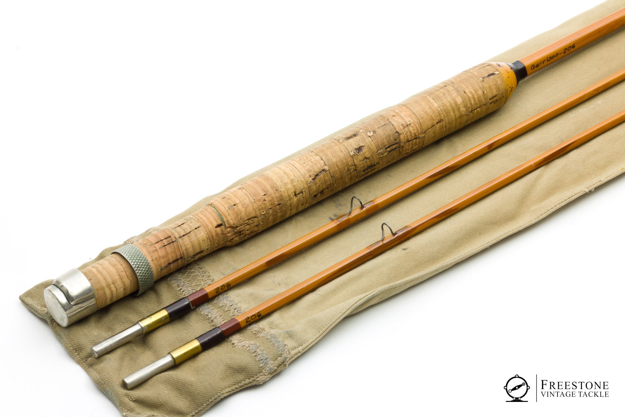 Garrison, Everett - Model 206, 8' 2/2 5wt Bamboo Rod