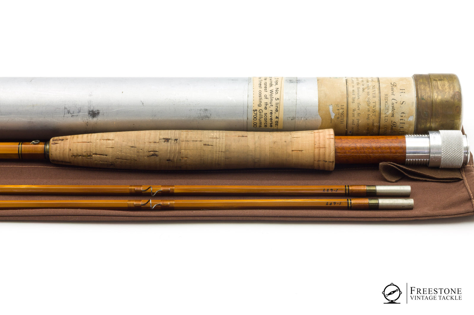 Gillum, H.S. - 8'3" 2/2 6wt Bamboo Rod