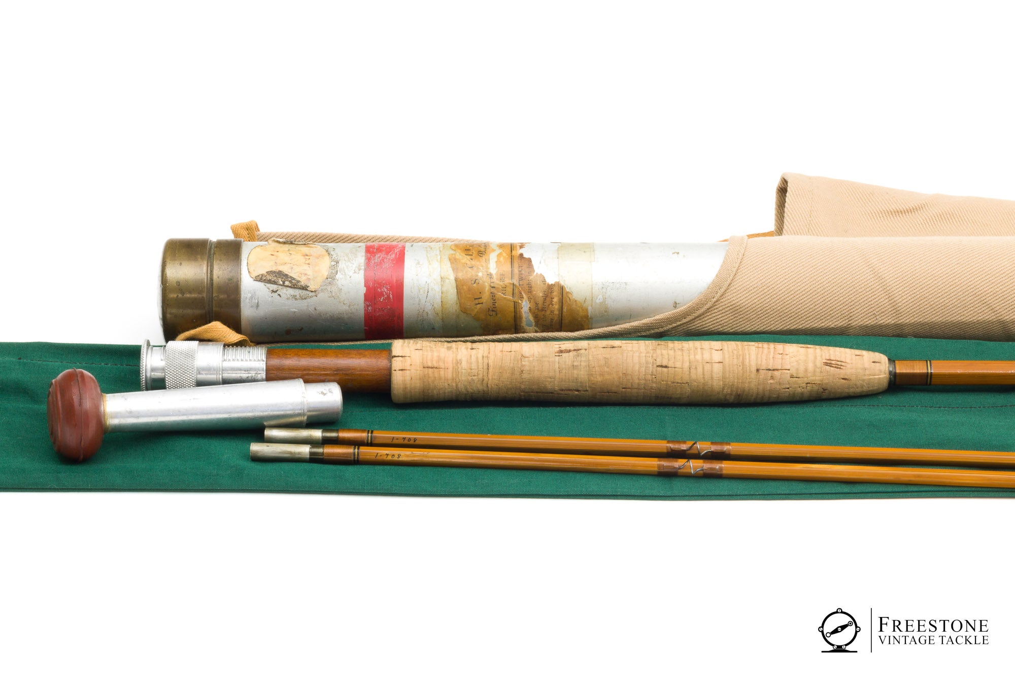 Gillum, H.S. - 8'9" 2/2, 7-8wt Bamboo Rod