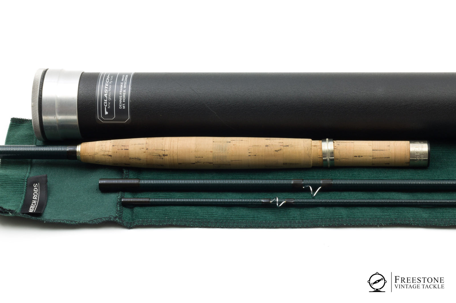 Glastech (Dennis Franke) - Rapier 8' 3pc 6wt Fiberglass Rod