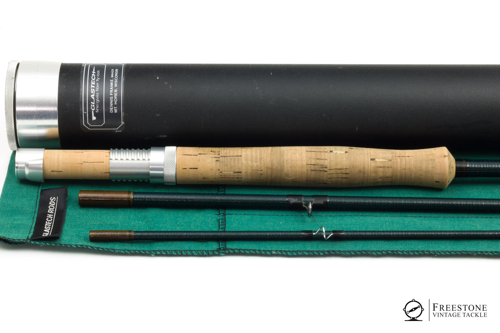 Glastech (Dennis Franke) - Rapier 8'6" 3pc 6wt Fiberglass Rod