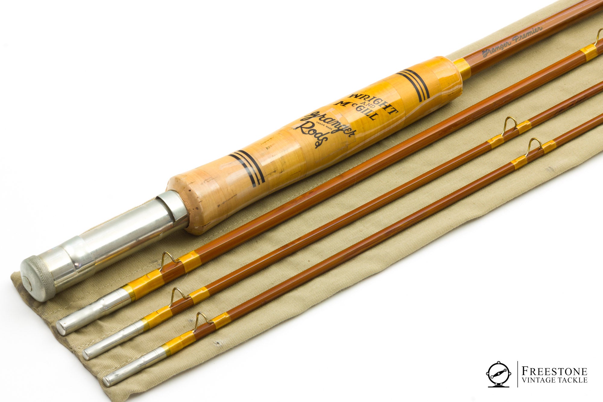 Granger / Wright & McGill - Premier 9053, 9' 3/2 8wt Bamboo Rod