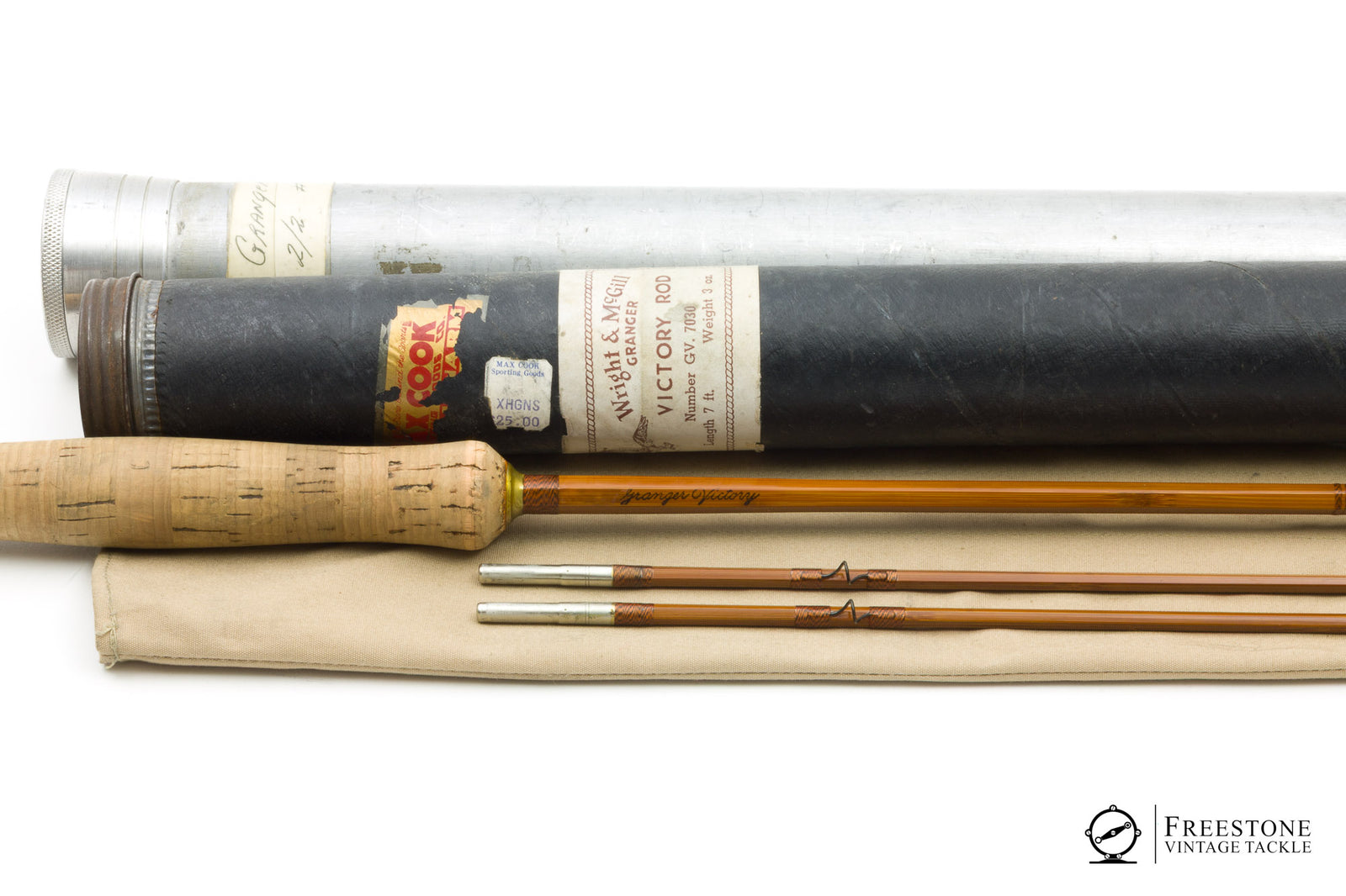 Granger / Wright & McGill - Victory 7030, 7' 2/2 4wt Bamboo Rod