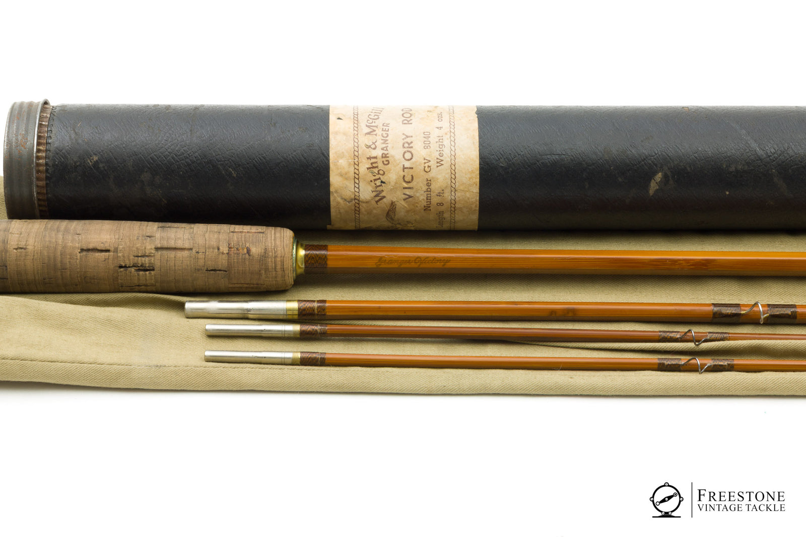 Granger / Wright & McGill - Victory 8040, 8' 3/2 5wt Bamboo Rod