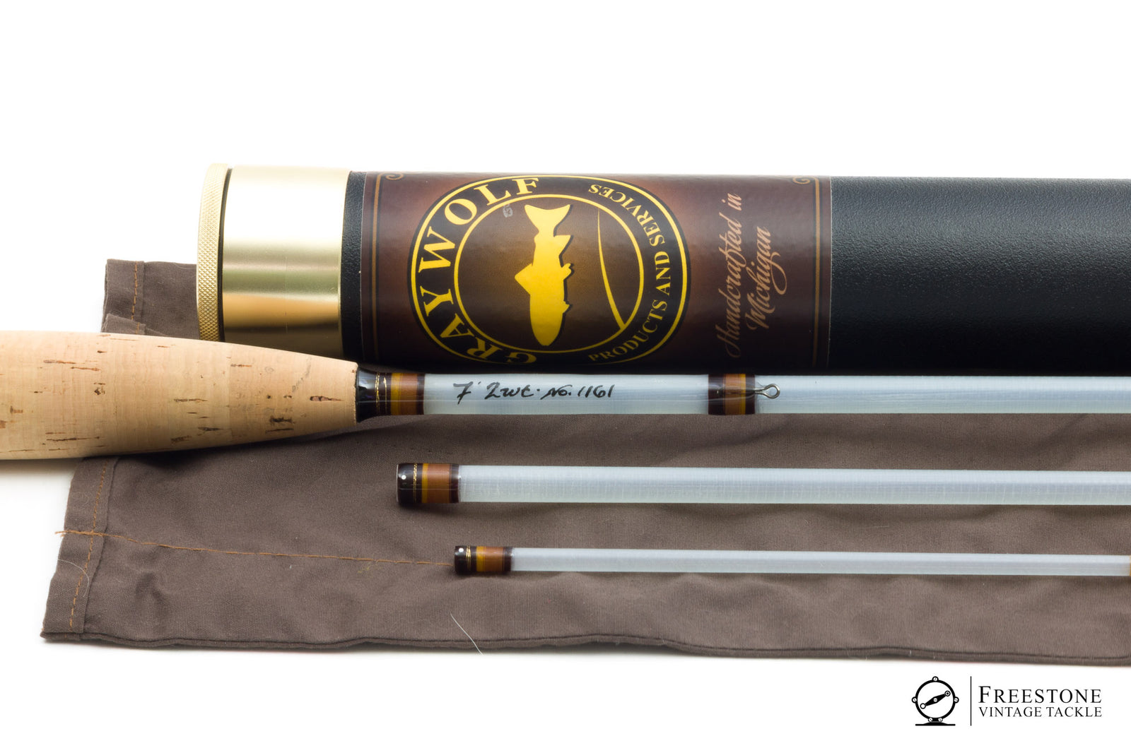 Graywolf Rod - 7' 3pc 2wt Fiberglass Rod