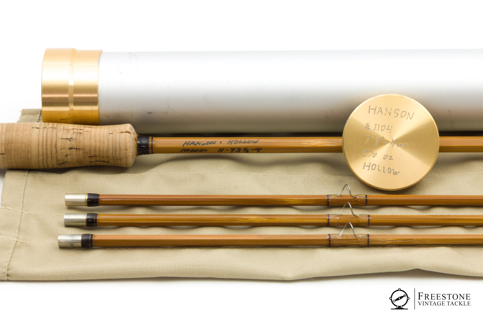 Hanson, Leon - 7'9" 2/3 4wt Hollow Bamboo Rod