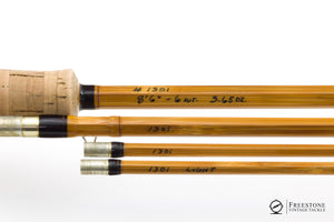 Hanson, Leon - 8'6" 3/2 6wt Hollowbuilt Bamboo Rod