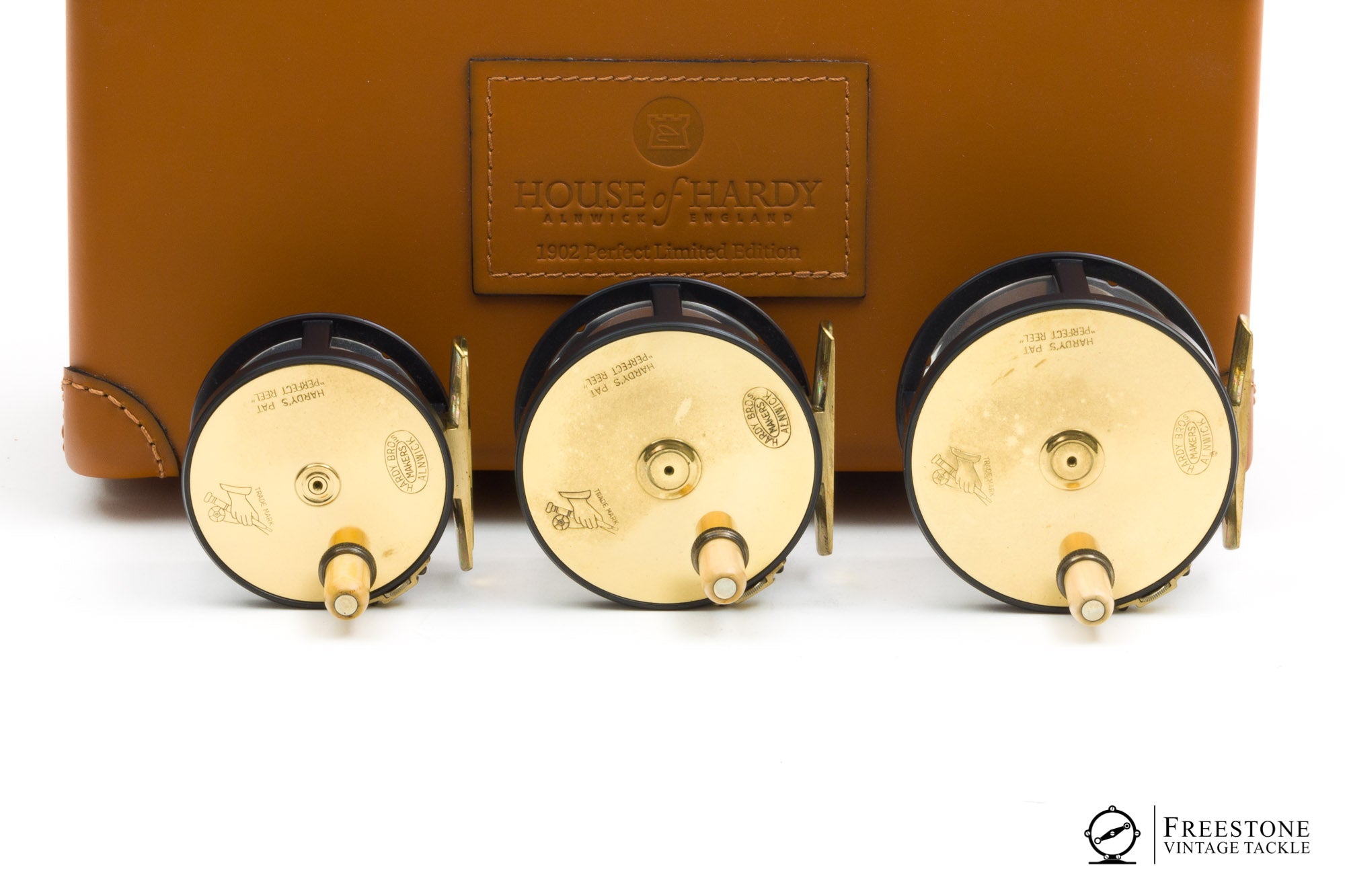再値下げ　レア　英国で現地購入　HARDY　フライフィッシングベスト Hardy - 1902 Wide Spool Perfect Limited Edition - Brass Faced 3
