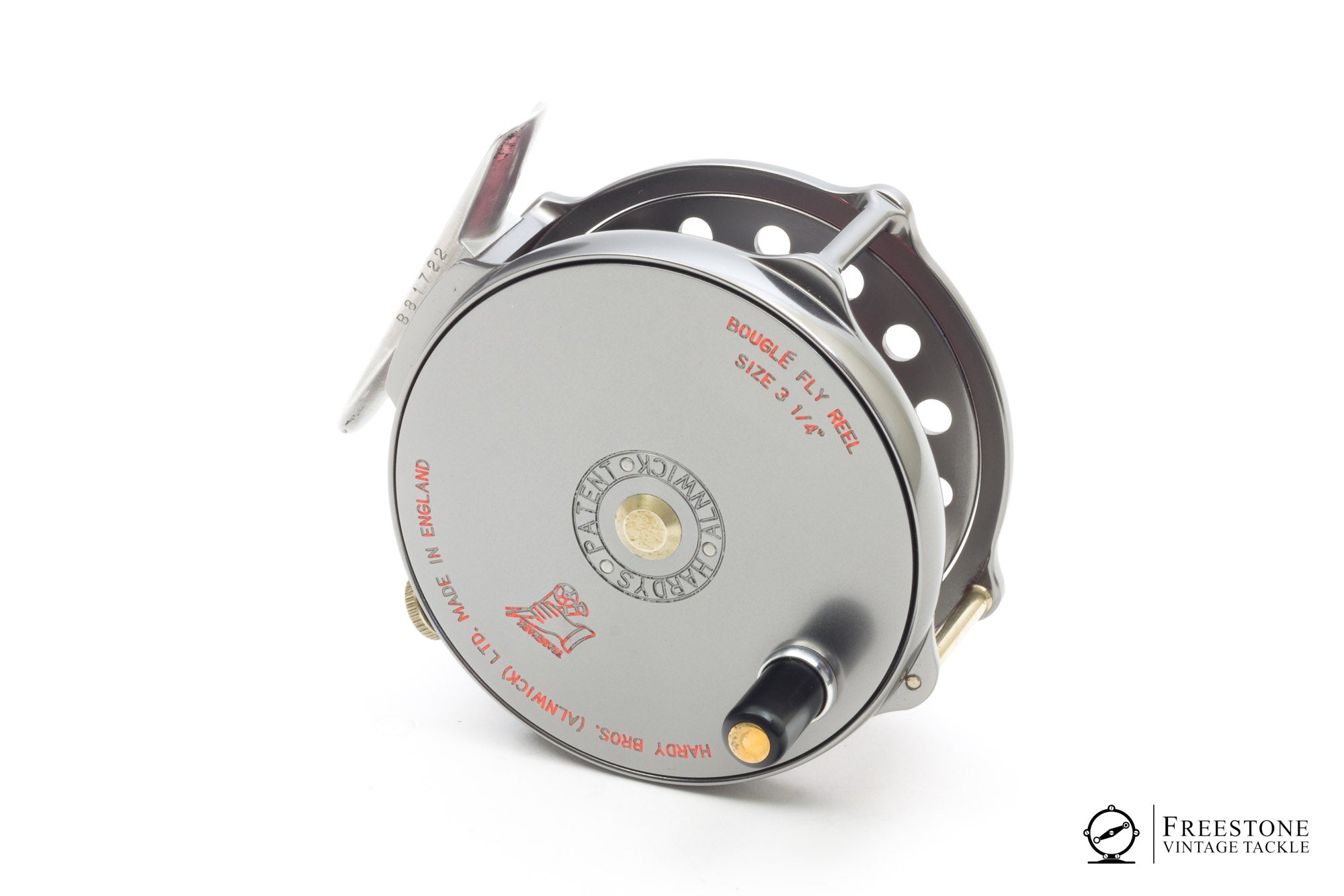 HARDY BIUGLE ブグレー Original Hardy Bougle Fly Fishing Reel. 3 1/4