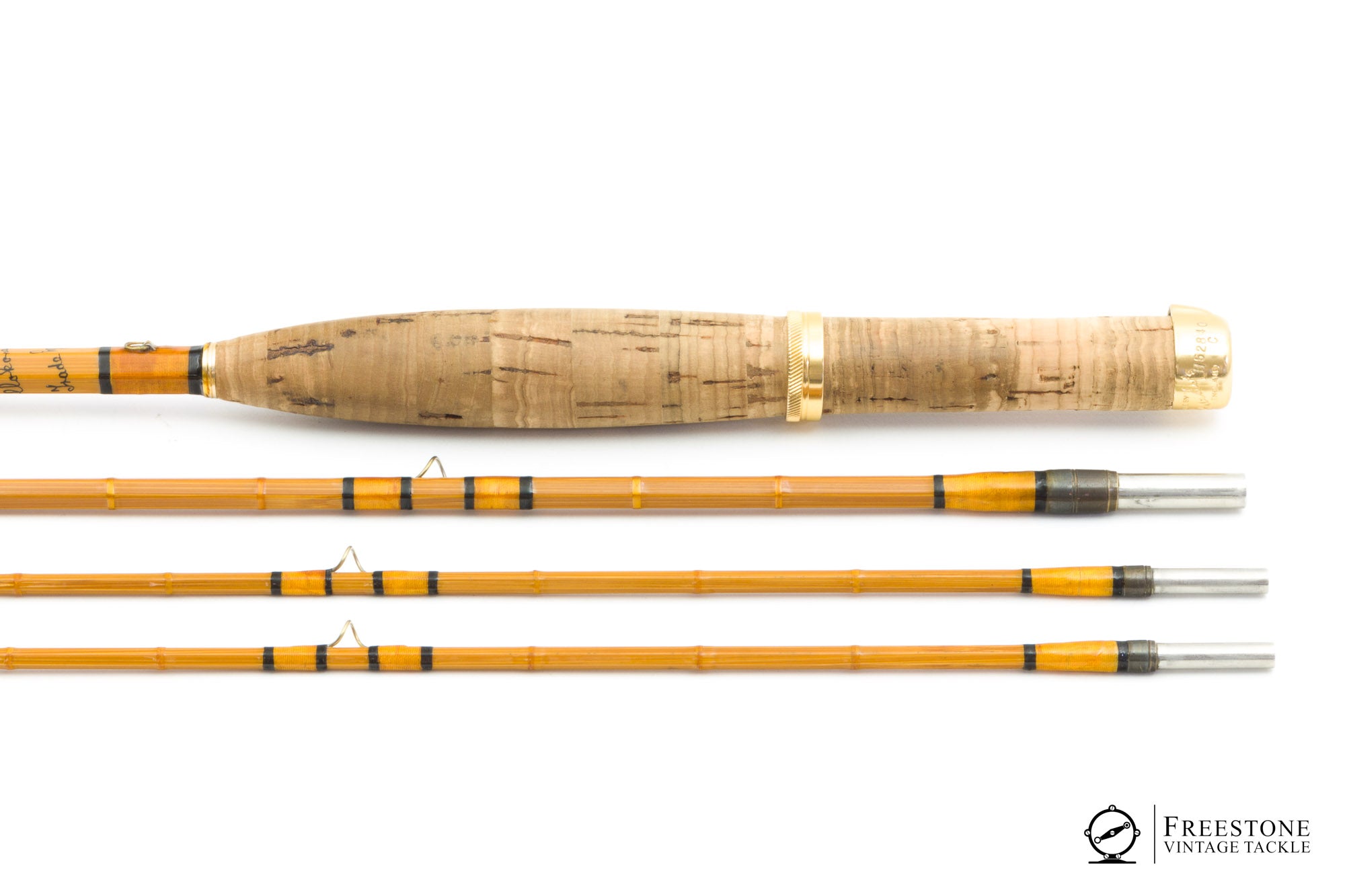 bamboo baitcasting rod Hardy - Hollolight 7'6" 3/2 4-5wt Bamboo Rod