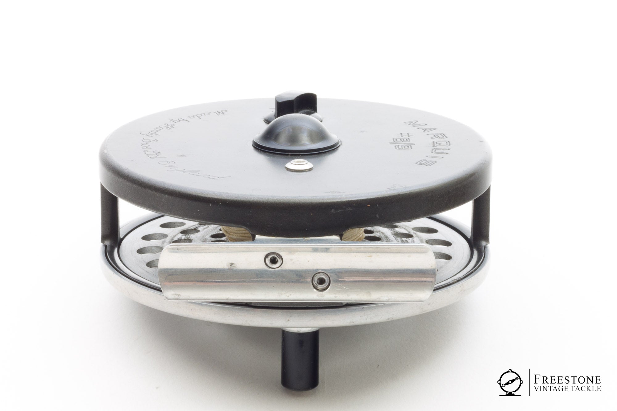 リール HOUSE OF HARDY. Marquis Disc#8 Hardy Marquis Disc #8 sea trout fly reel with leaflet, Hardy zip