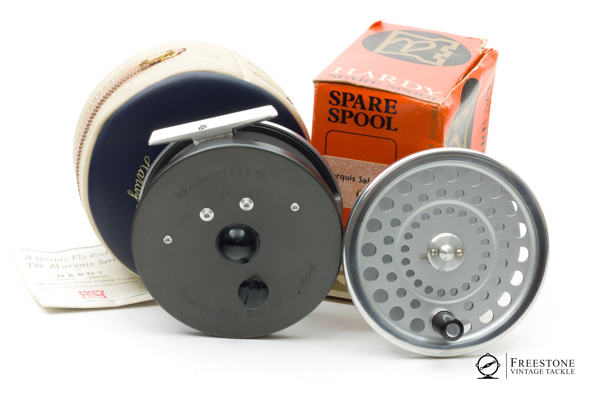 Hardy - Marquis Salmon No. 1 Fly Reel w/ Spare Spool