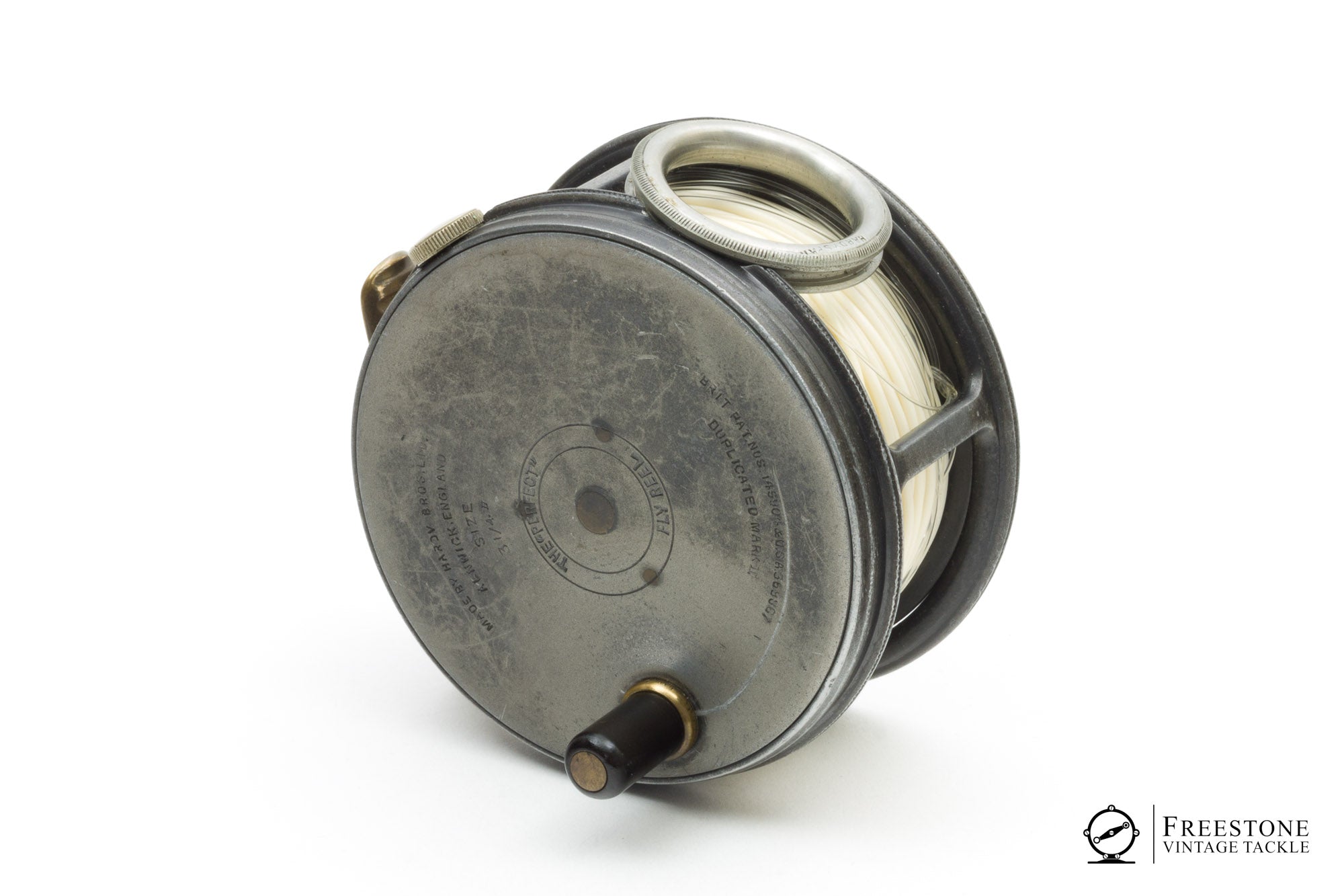 Hardy - Perfect 3 1/4" Widespool Fly Reel - Freestone Vintage Tackle Hardy - Perfect 3 1/4" Widespool Fly Reel - Freestone Vintage Tackle