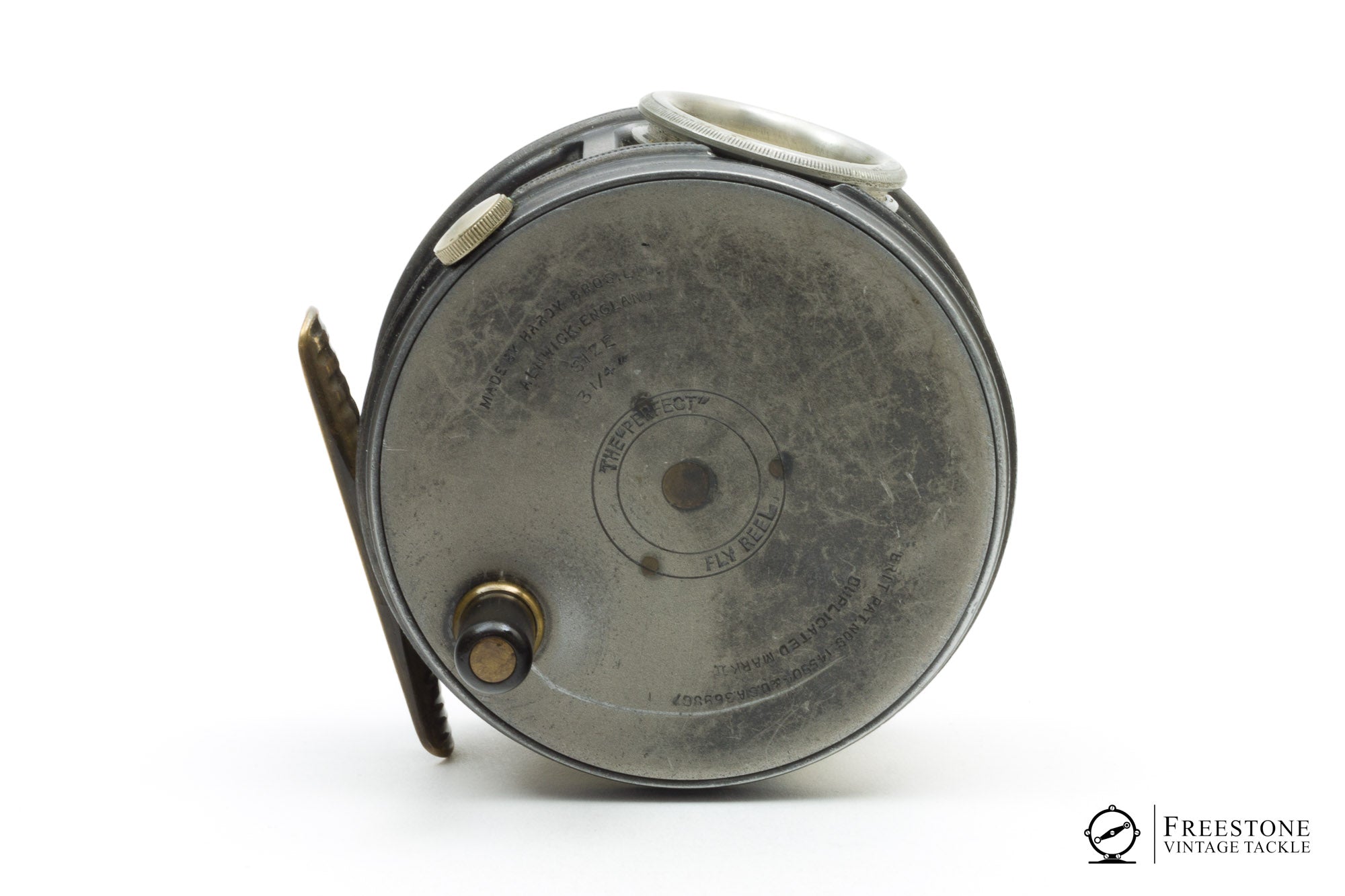 Hardy - Perfect 3 1/4" Widespool Fly Reel - Freestone Vintage Tackle Hardy - Perfect 3 1/4" Widespool Fly Reel - Freestone Vintage Tackle