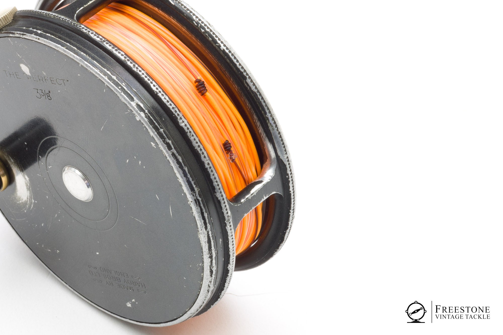 best 8 wt fly vintage reel Abel - Super Hardy - Perfect 3 3/8"