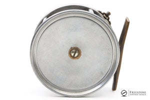 Hardy - Perfect 4 1/4" Fly Reel - Brass Faced, 1896 Check