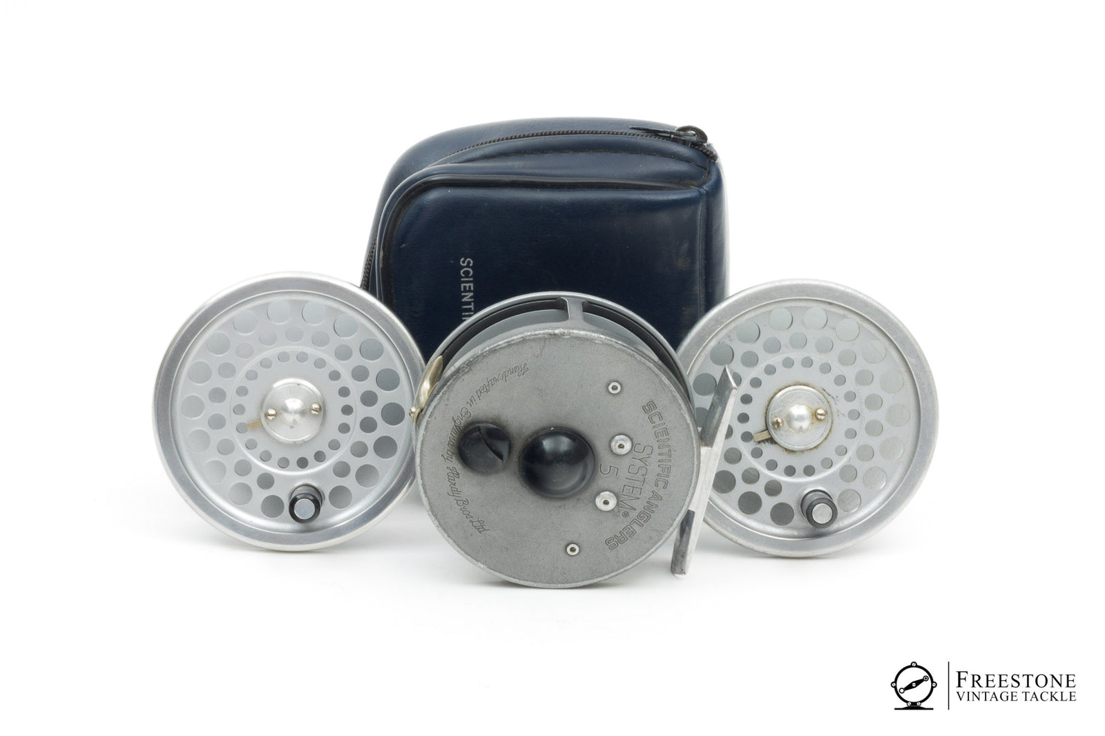 Hardy / SA - System 5 Fly Reel & 2 Spare Spools
