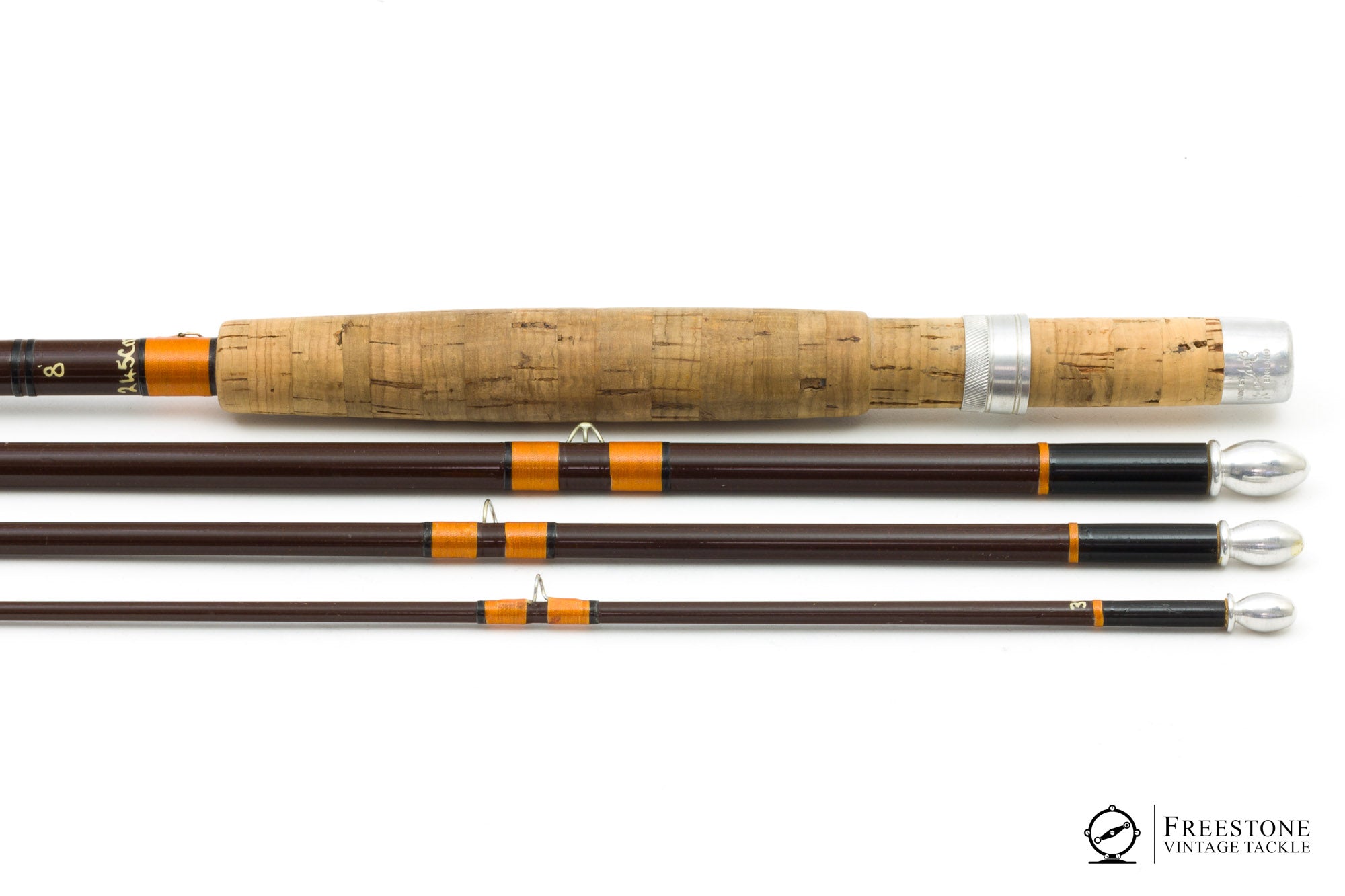 Hardy - Smuggler 8' 4pc 6wt Fiberglass Rod - Freestone Vintage Tackle