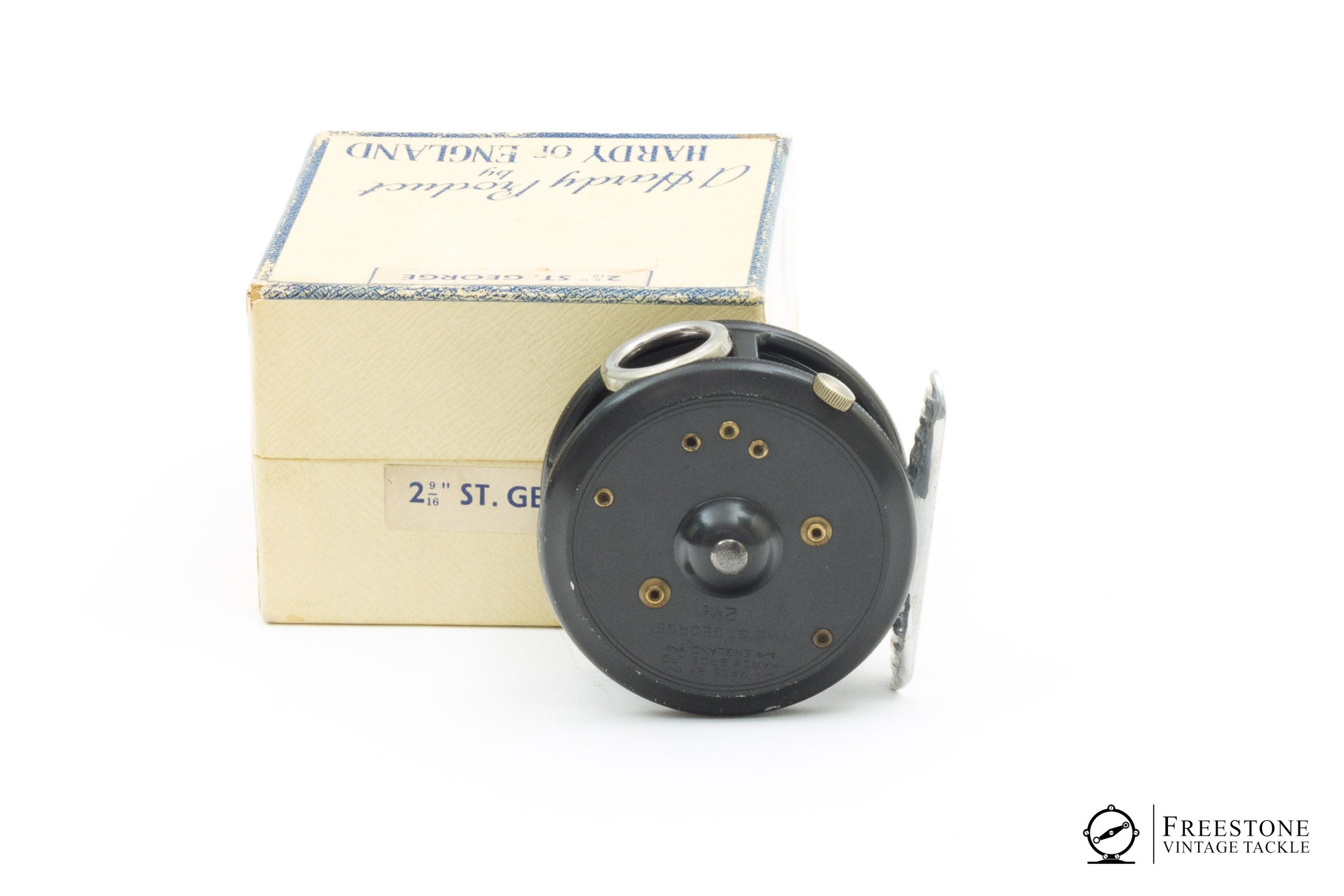 Hardy - St. George Jr. 2 9/16 Fly Reel w/ Box - Freestone Vintage