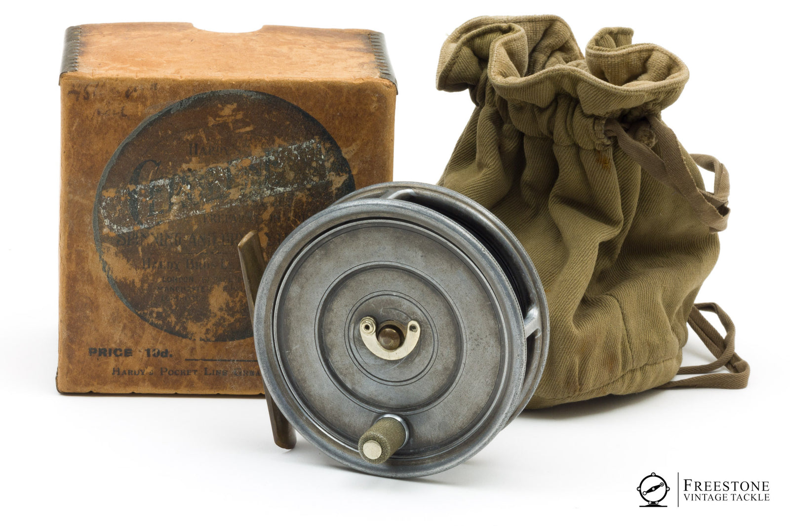 Special Rare Antique Hardy ” Test Montagu 拾い ” Fly Box For