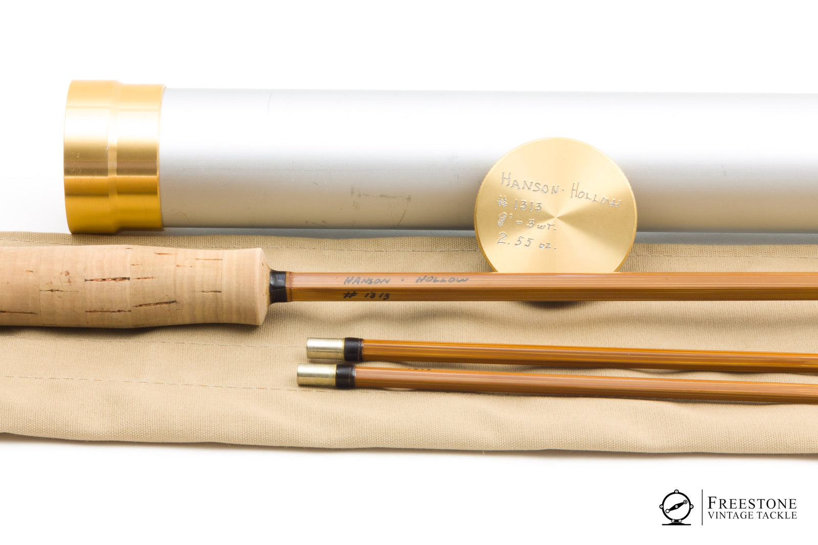 Hanson, Leon - 8' 2/2 3wt Hollowbuilt Bamboo Rod