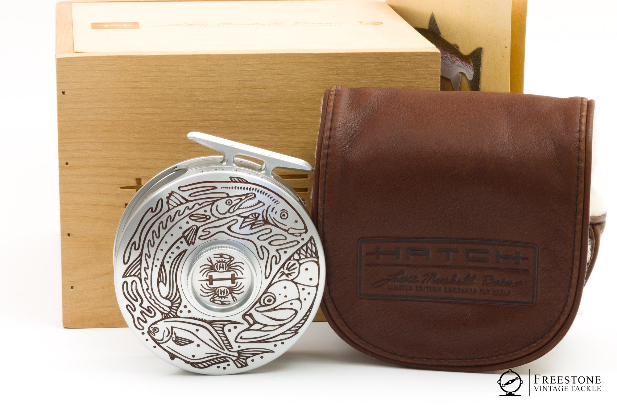 celtic engraved fly reel Hatch - 7+ Fly Reel - Lance Boen Custom Edition