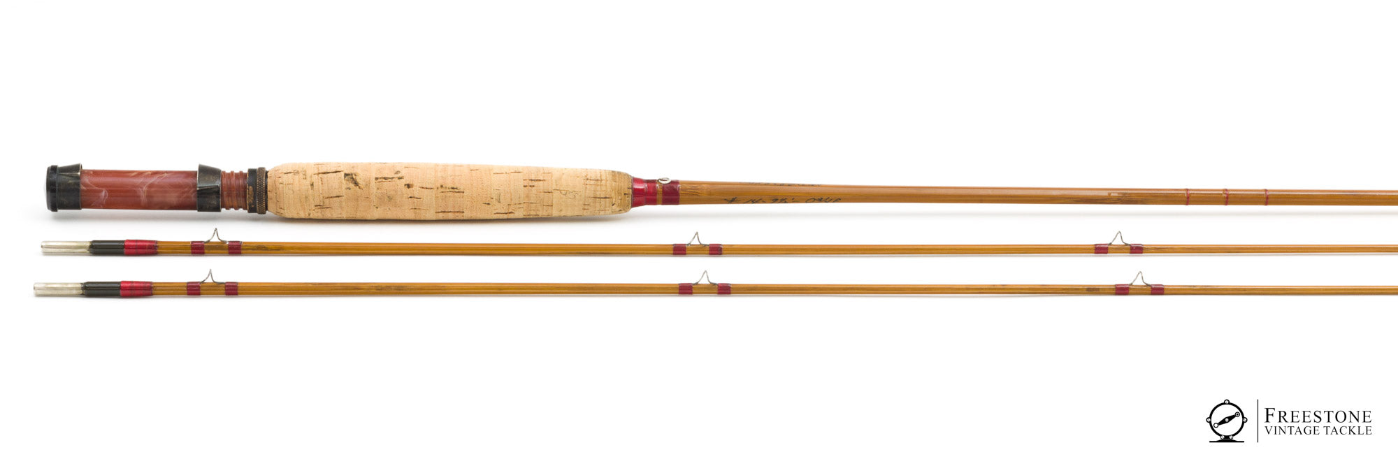 14 bamboo fishing pole Heddon - #14 Featherweight Thorobred, 7'6" 2/2 0 3/4F (4wt) Bamboo Rod