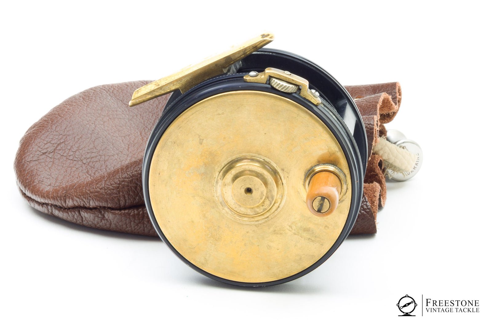 Henshaw, Chris (Barney Reels) - 3 1/4" Fly Reel - Brass Faced, RHW