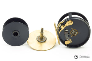 Henshaw, Chris (Barney Reels) - 3 1/4" Fly Reel - Brass Faced, RHW
