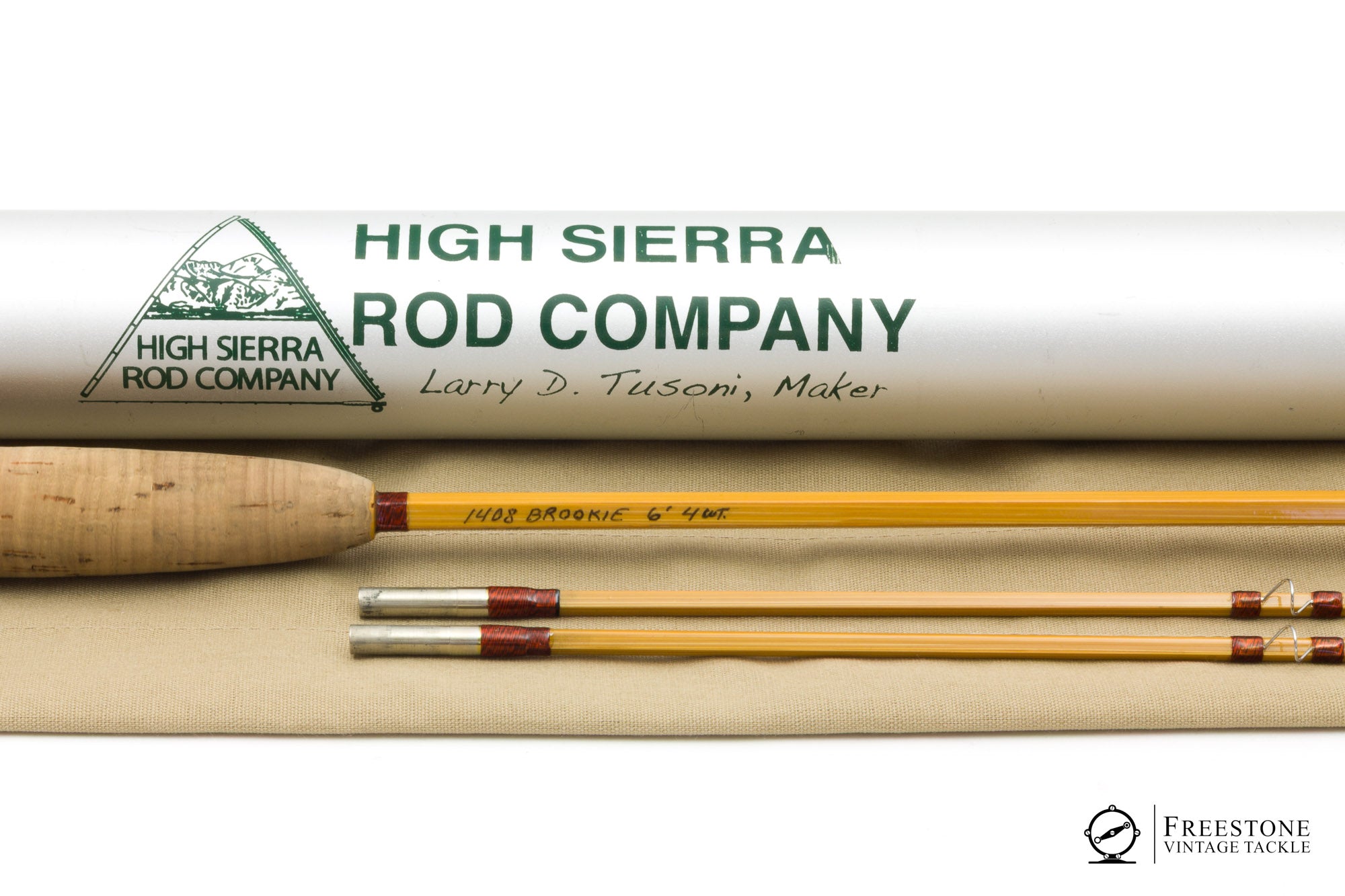 High Sierra (L.D. Tusoni) - Brookie 6' 2/2 4wt Penta Bamboo Rod