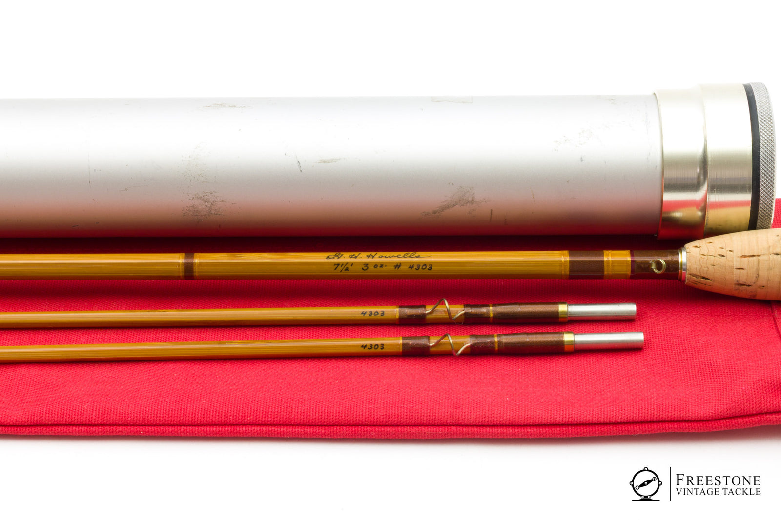 Howells, G.H. - 7'6" 2/2 4wt (3oz) Bamboo Rod