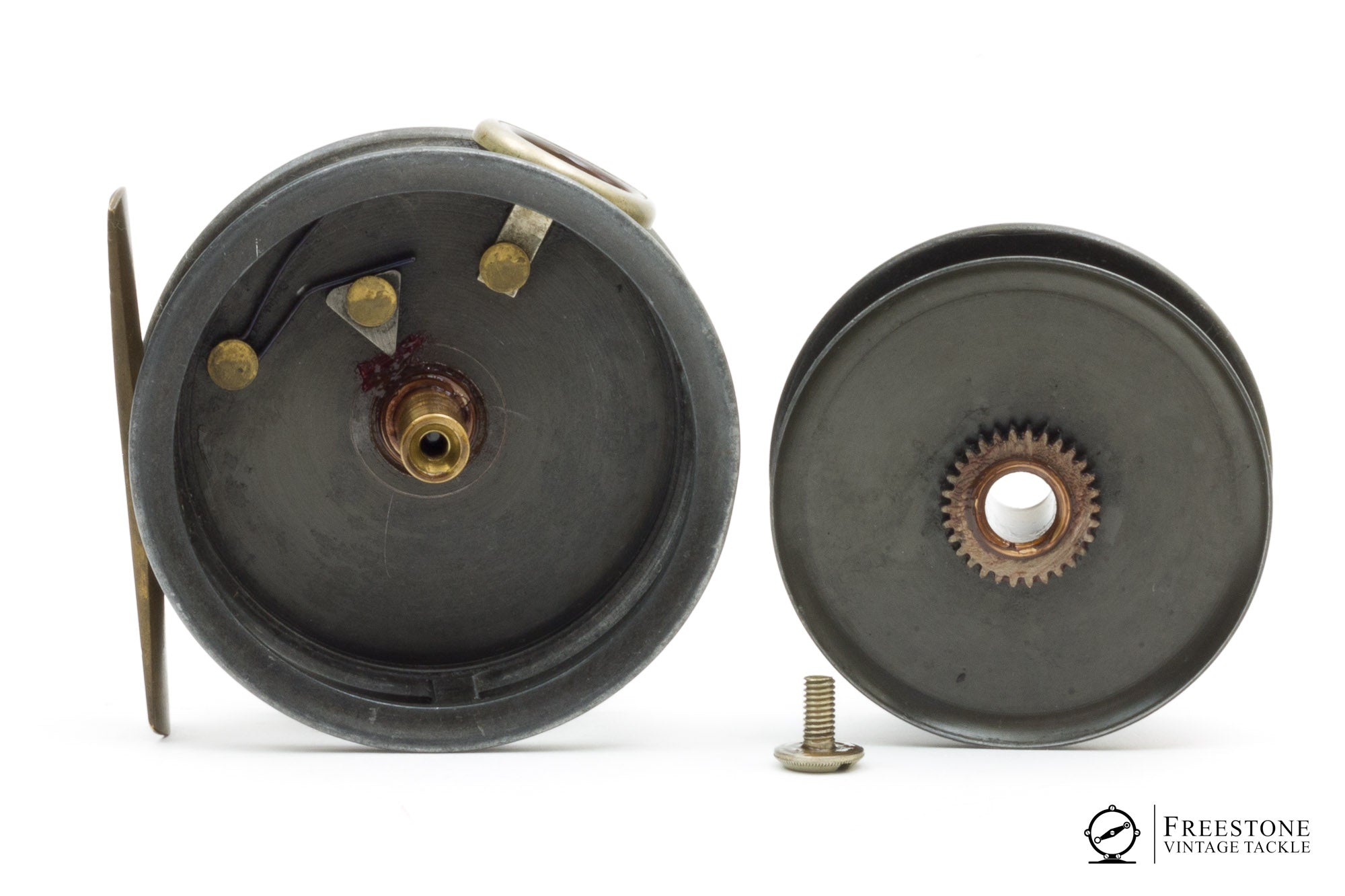 allcock fishing reels J.W. Young / Allcock - 3" Pattern 1 Fly Reel - Red Agate LG