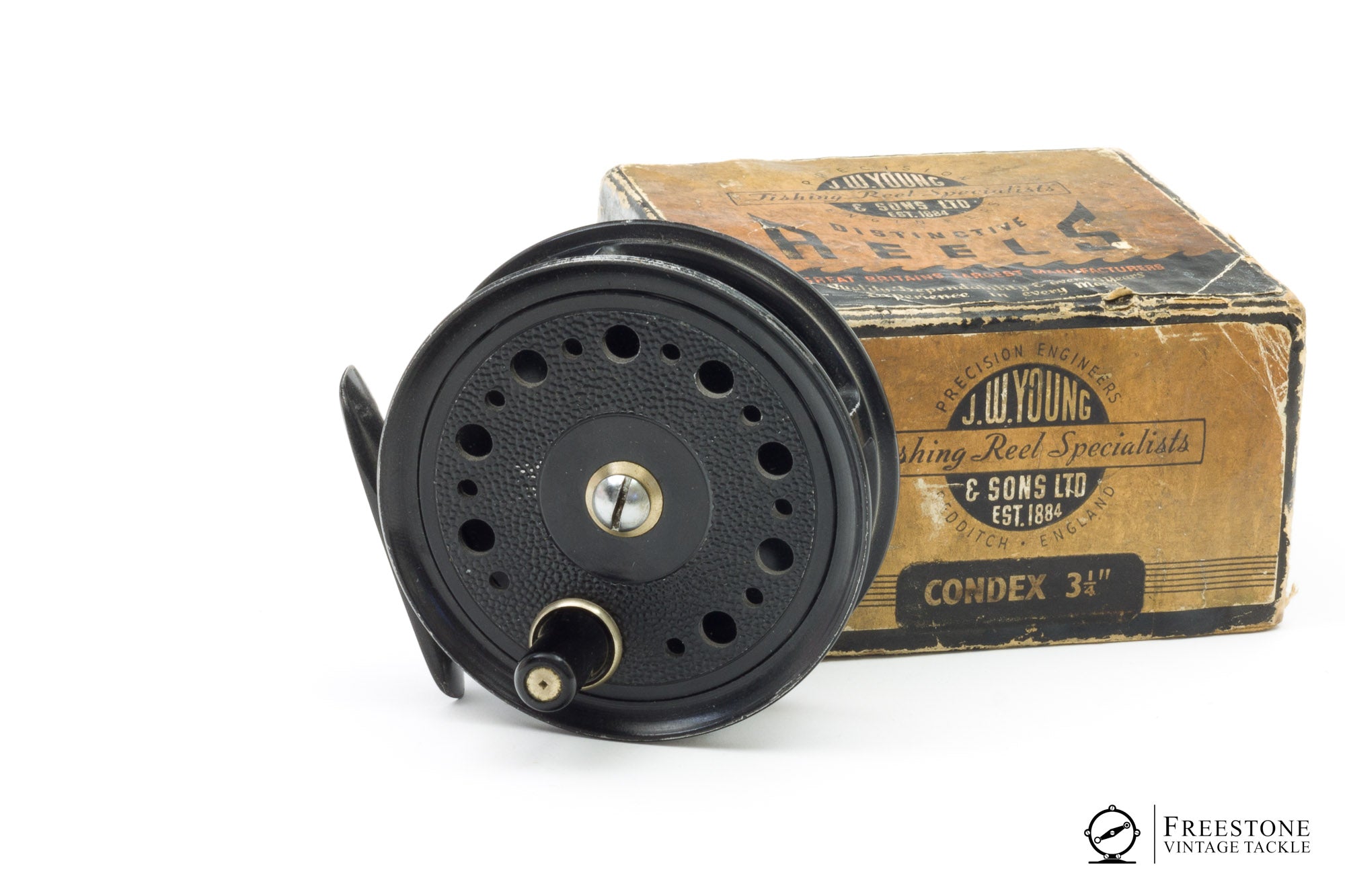 condex fly reel J.W. Young