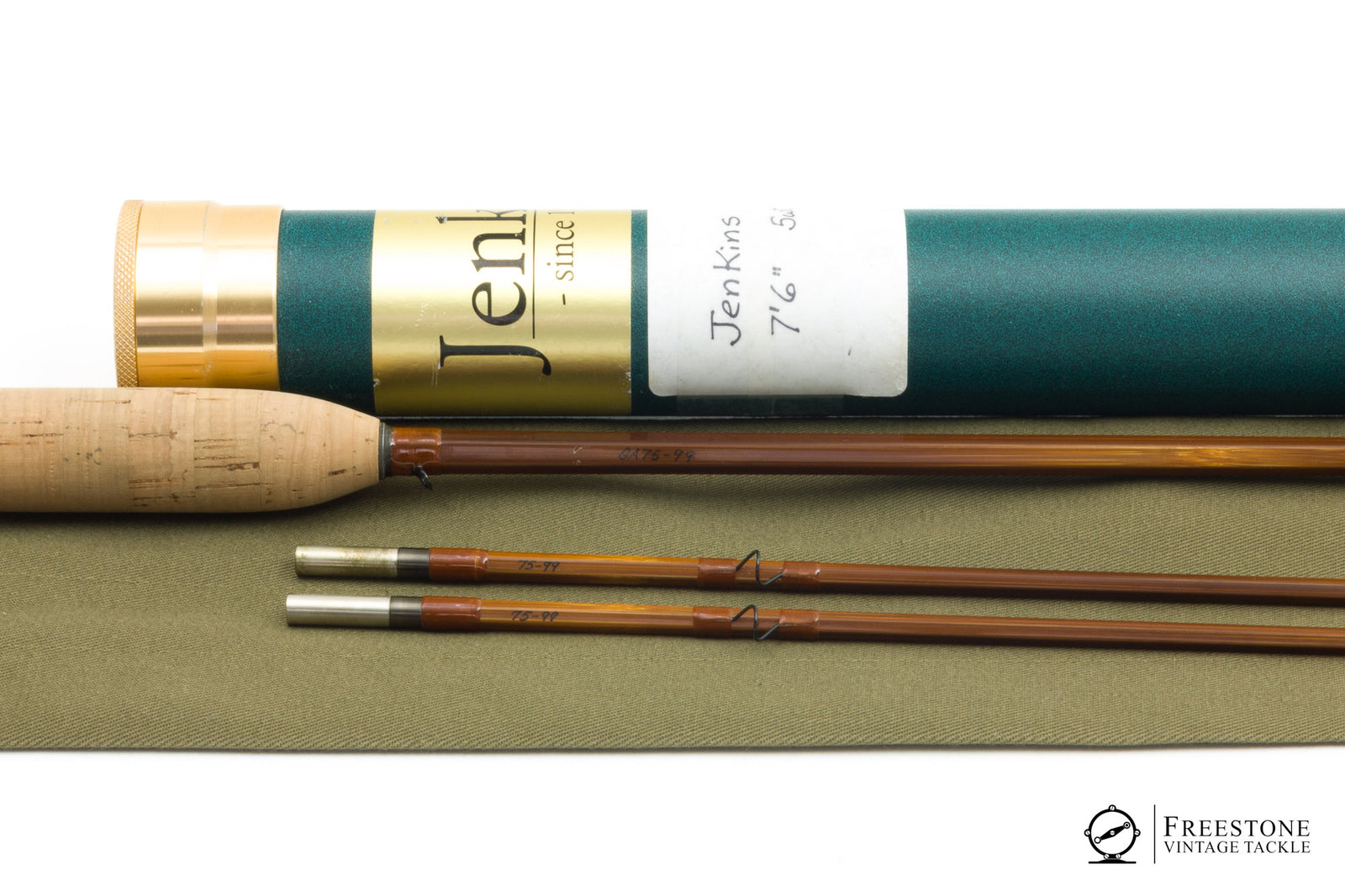 Jenkins Fly Rods - GA75, 7'6" 2/2 5wt Bamboo Rod
