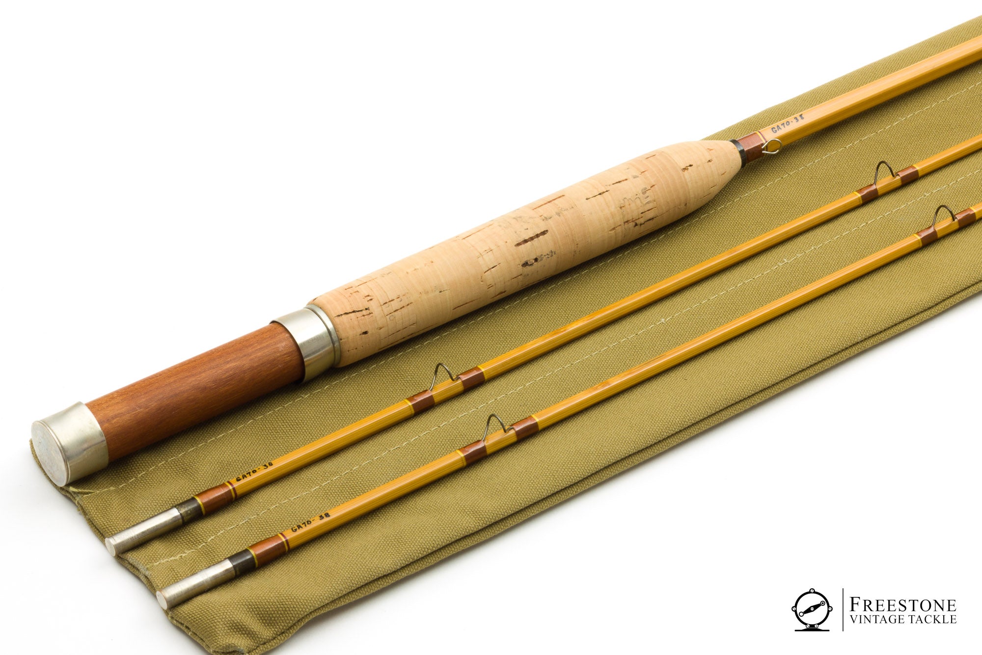 Jenkins, C.W. - Model GA70, 7' 2/2 5wt Bamboo Rod - Freestone