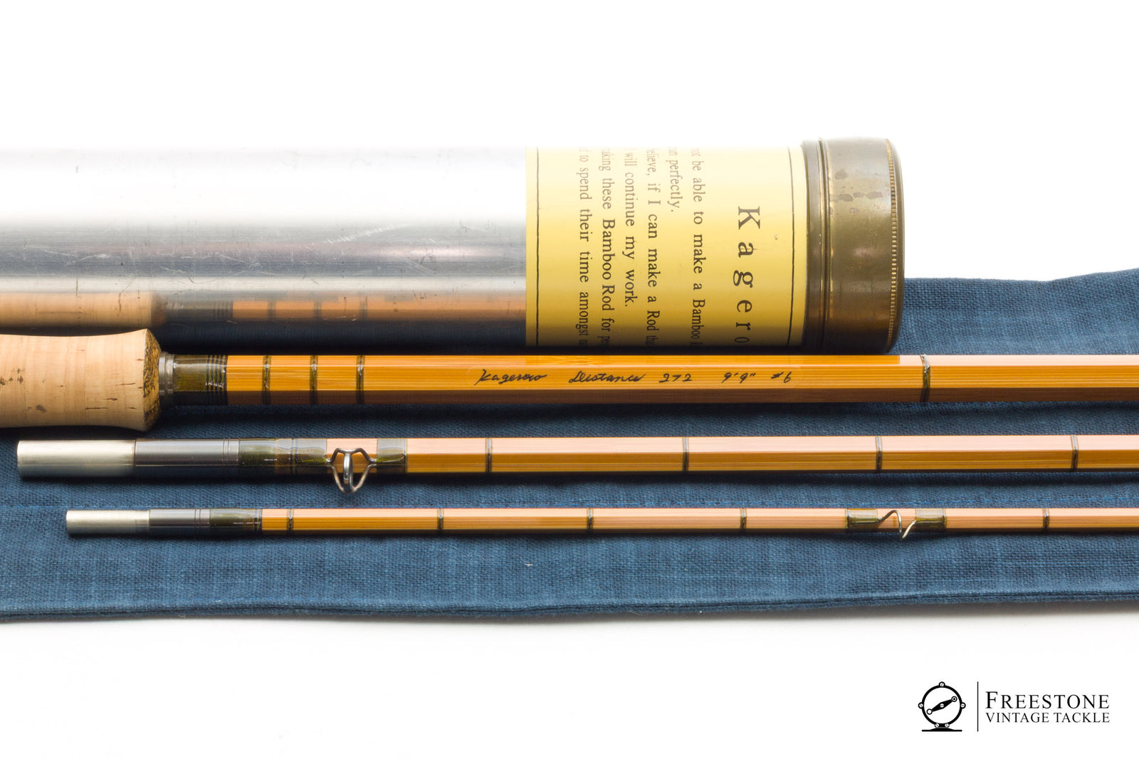 Kagerow Rods - Distance 9'9" 3/1 6wt Bamboo Rod