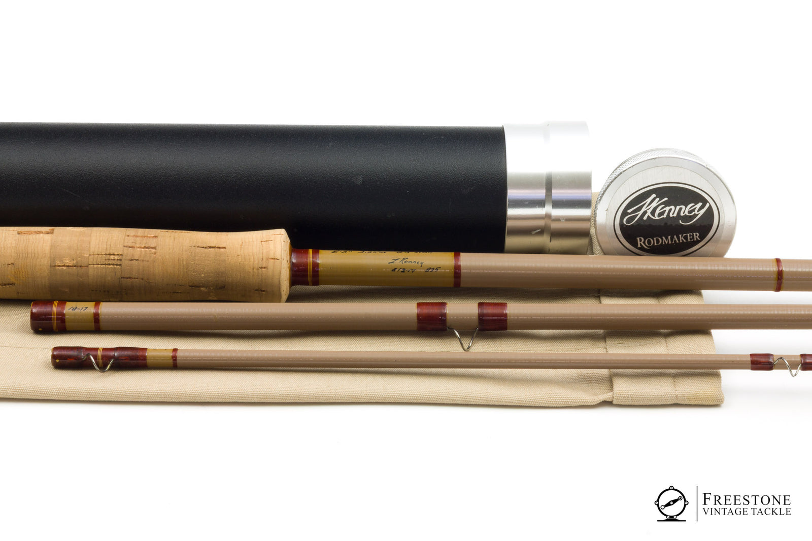 Larry Kenney - 835, 8'3" 3pc 5wt Fiberglass Rod