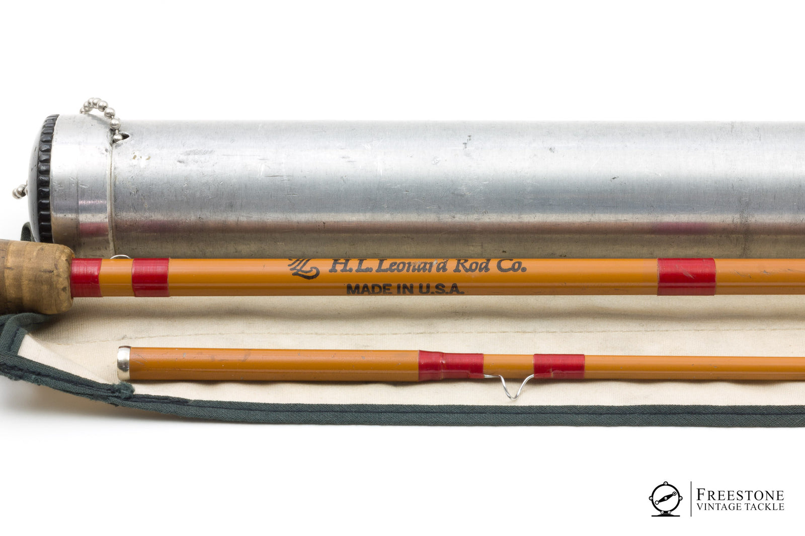 Leonard, H.L. - 7'6" 2pc 5-6wt Fiberglass Rod