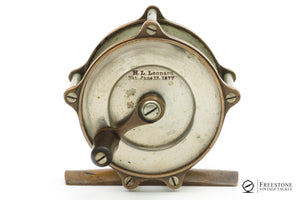 Leonard, H.L. - BiMetal Fly Reel - 1st Model Philbrook & Paine