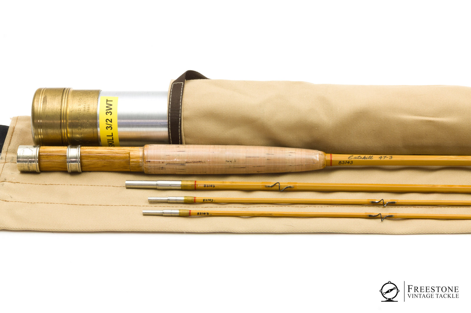 Leonard, H.L. - Catskill 47-3, 6'6" 3/2 3wt Bamboo Rod