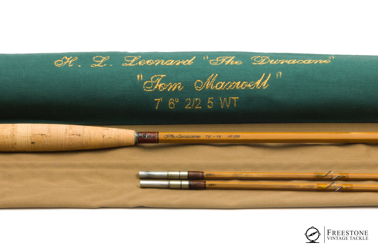Leonard, H.L. - Duracane 7'6" 2/2 5wt Bamboo Rod
