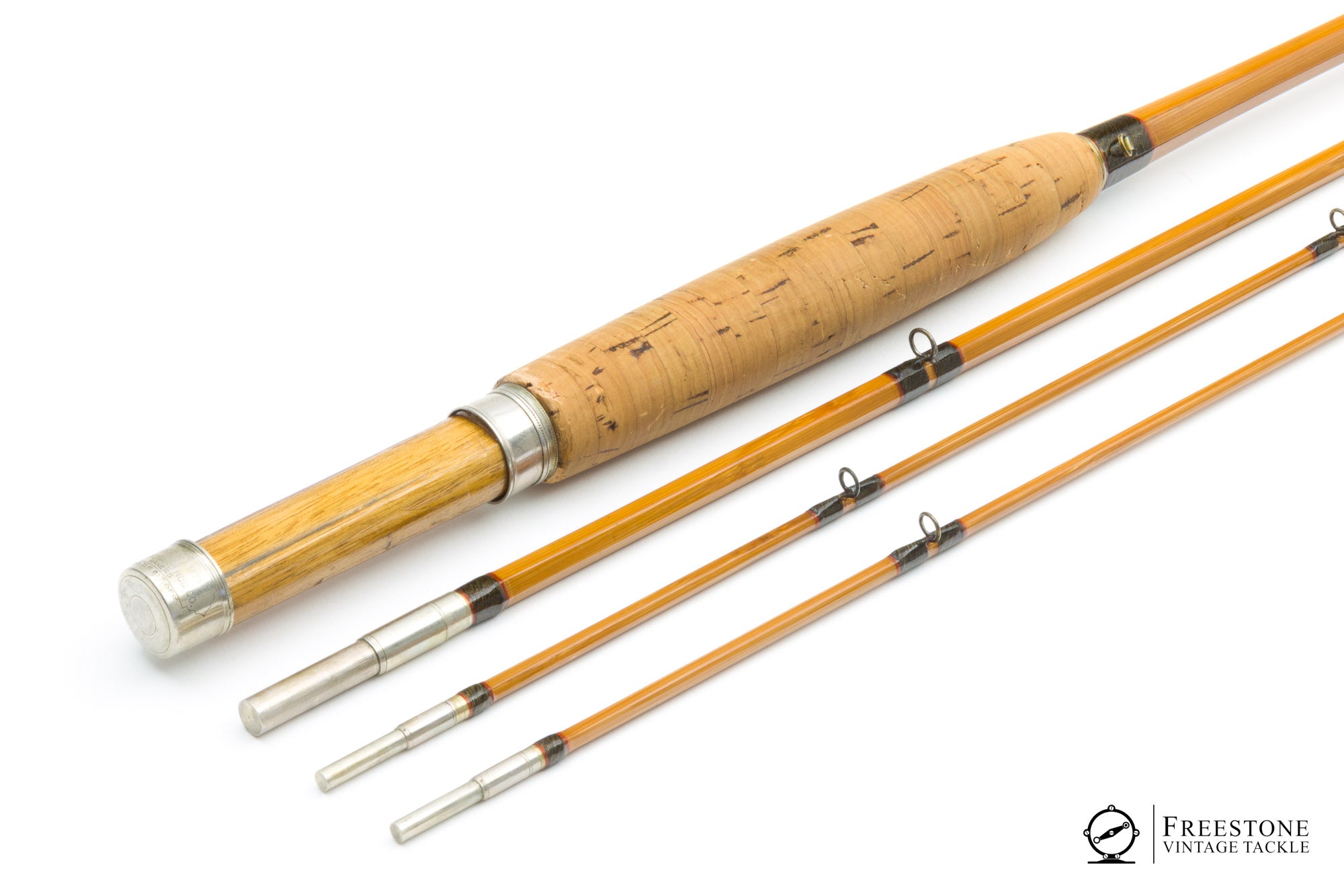 Leonard, H.L. - 'Hewitt Dry Fly', 8'6 3/2 5wt Bamboo Rod - Freestone  Vintage Tackle