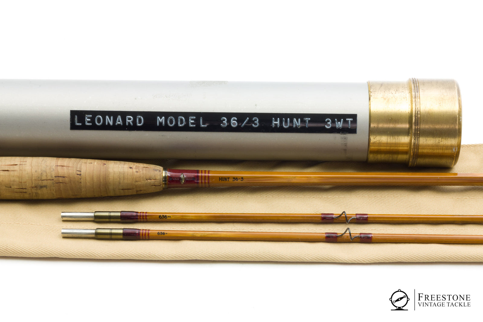 Leonard, H.L. - Hunt Model 36-3, 6' 2/2 3wt Bamboo Rod