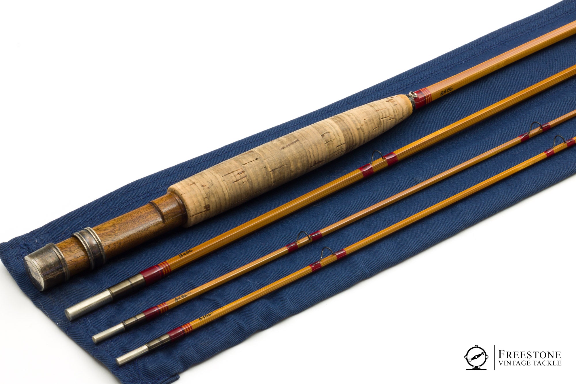 Leonard, H.L. - Hunt Model 50-5, 8' 3/2 5wt Bamboo Rod - Freestone