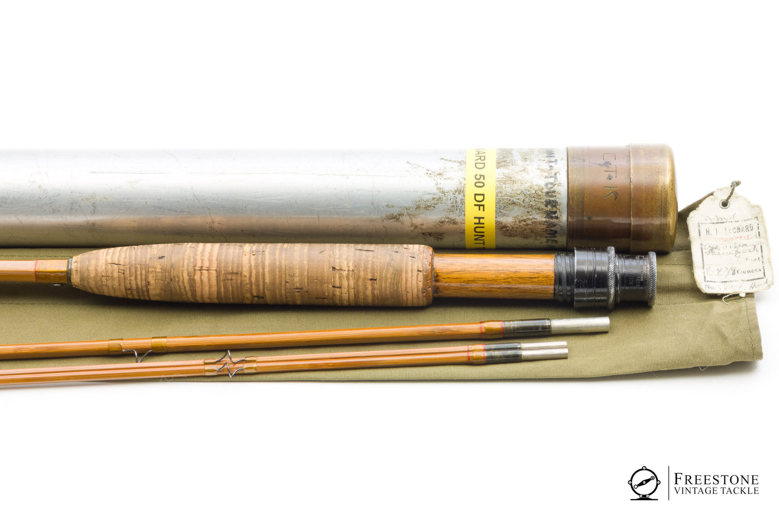 Leonard, H.L. - Hunt Model 50DF, 8' 3/2 6wt Bamboo Rod - Pre-Fire